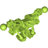 Lego Large Figure Skeletal, Torso with 2 Ball Joints (Piraka) / Lime