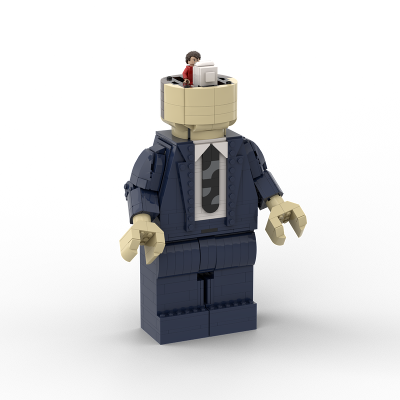 Lego Mark S. - Up-Scaled LEGO Minifigure