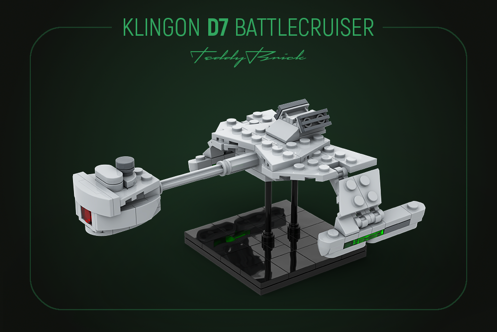 Lego STAR TREK: Klingon D7 Battlecruiser