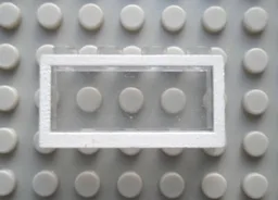Modulex Window 1 x 4 x 2 with White Border Print