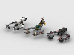 All 3r racing(mech) speeders 75368-70