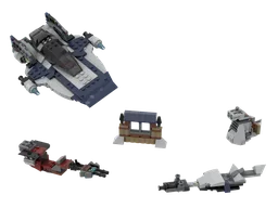 40755 A-Wing Assault Alternate Build