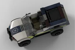 Police SUV (60479 Modification)