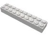 Brick 2 x 10 / Very Light Bluish Gray