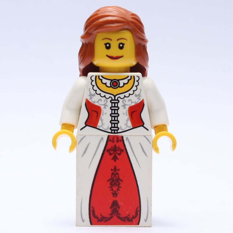Lego Maiden (Kingdoms) - Dark Orange Hair