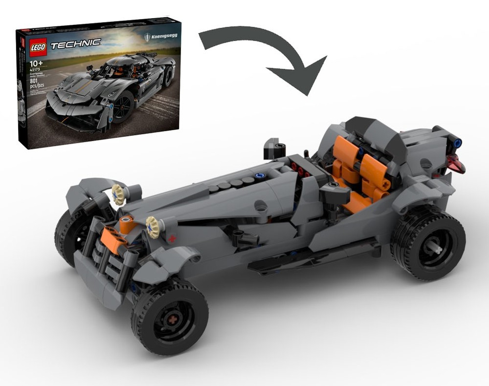 Lego 42173 Classic Roadster