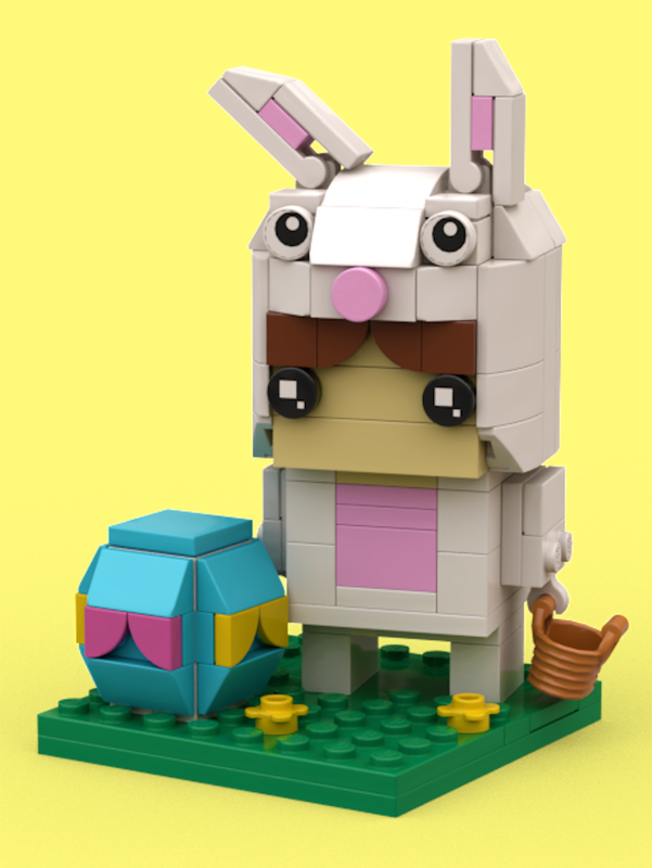 Lego Bunny Suit Brickheadz