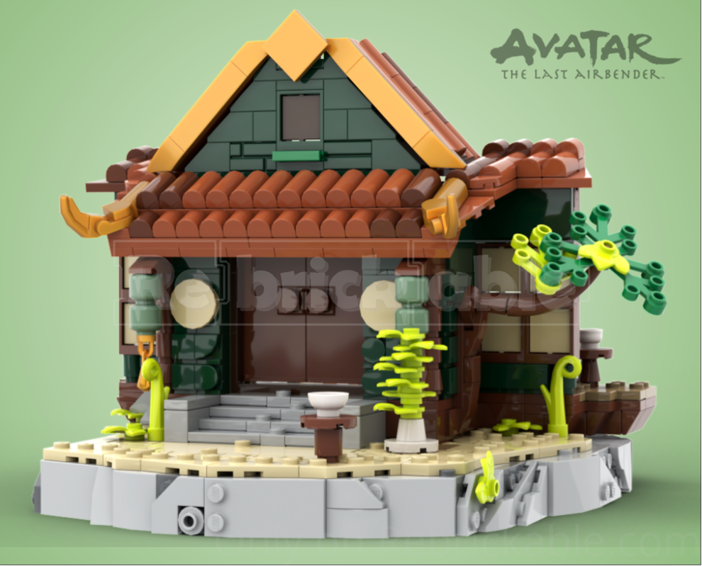 Lego Jasmine Dragon - Uncle Irohs Teashop