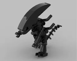 Xenomorph - minifigure scale