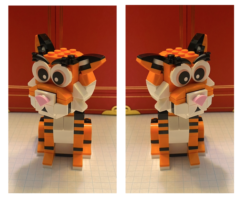 Lego 40491 MOC - Rotatable Head