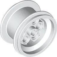 Wheel 49.6 x 28 VR (36.8 x 26) with Axle Hole / White