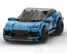 LAMBORGHINI URUS - DARK AZURE (roof modified)