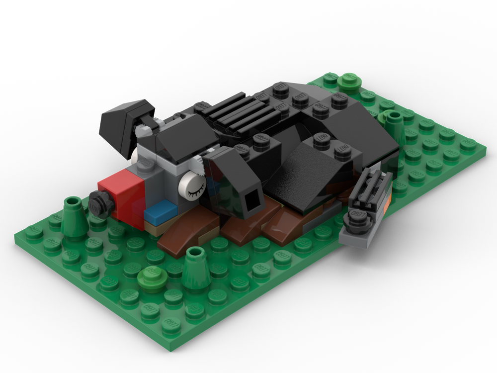 Lego Sleeping Dog