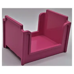 Duplo Bed, Bunk / Medium Dark Pink