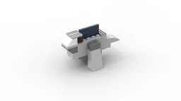 10696 Grey dinosaur
