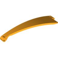 Lego Technic Panel Curved 3 x 13 x 2 Tapered, Left #52 / Bright Light Orange