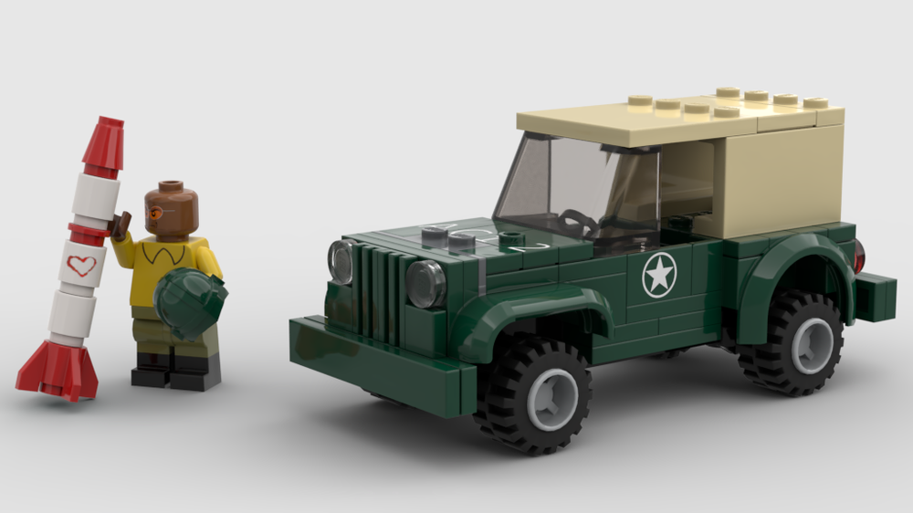 Lego Loki and '73 Glenn 4x4 (Vigilante 8)