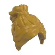 Hair Long Wavy with Ponytail [Plain] / Pearl Gold