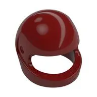 Helmet, Standard / Dark Red