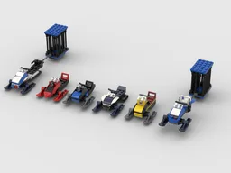 Winter Village Ski Resort Snowmobile Fleet