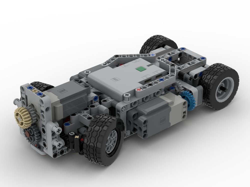 Lego COMPACT 4X4 CHASSIS (DIFF and low centre of gravity)