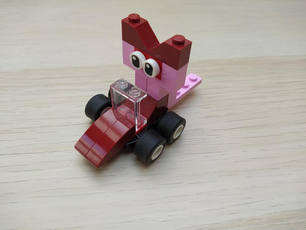 Lego Kitten on wheels