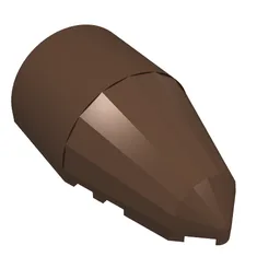 Windscreen 7 x 4 x 2 Round / Brown