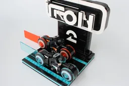 Tron Legacy Light Cycle with Grid Display