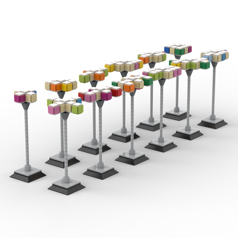 Lego 1964 World's Fair Luminaire - Series 6