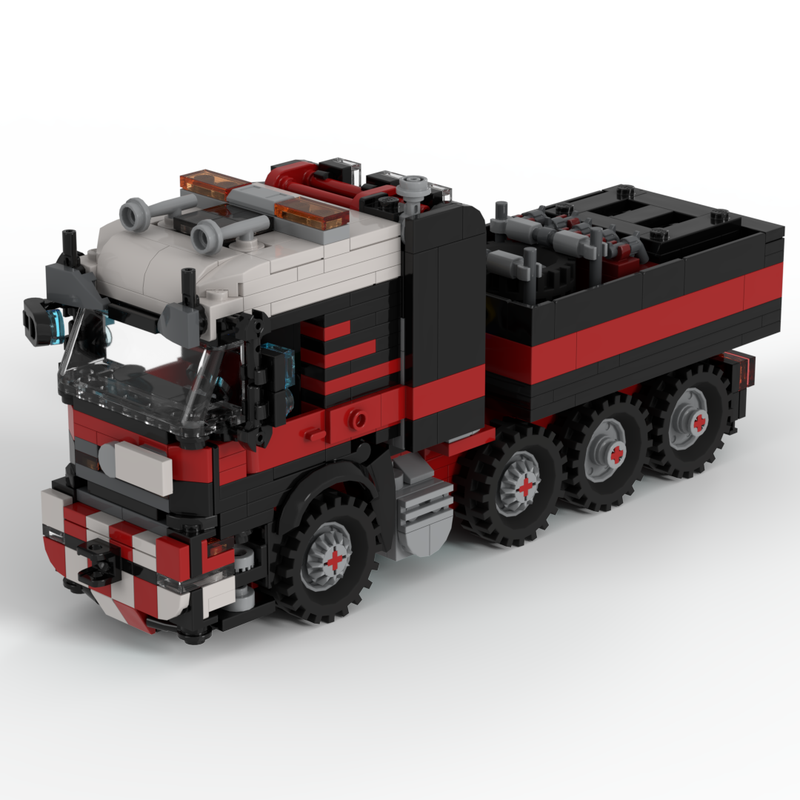 Lego 8x4 Mercedes-Benz Actros Ballast Tractor With Ballast Box Ver. 1 - MST