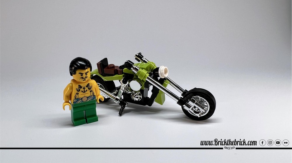 Lego GREEN CHOPPER