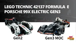 Time to update 42137 Porsche Formula E 99X Electric from Gen2 to Gen3!