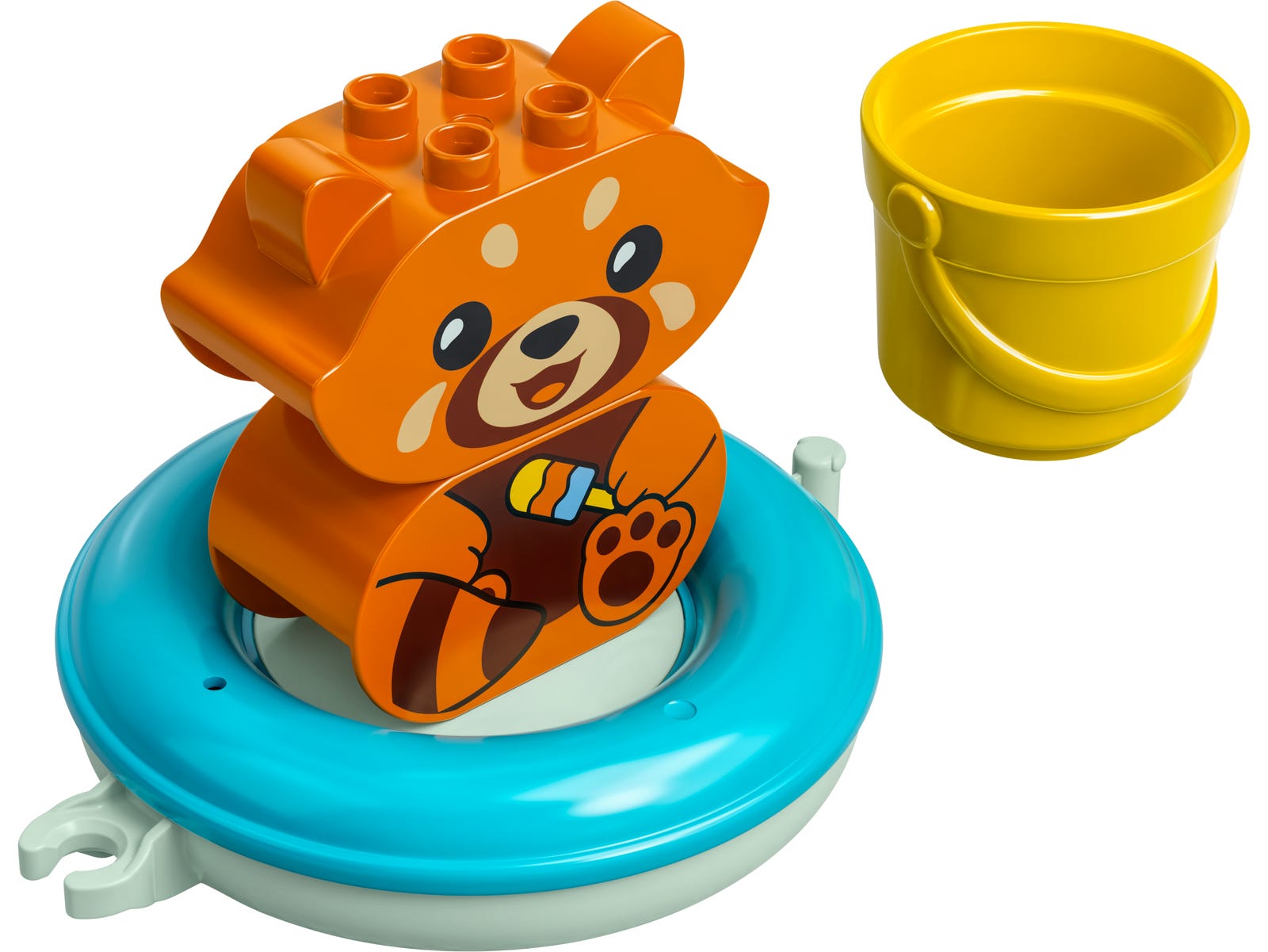 Lego Bath Time Fun: Floating Red Panda