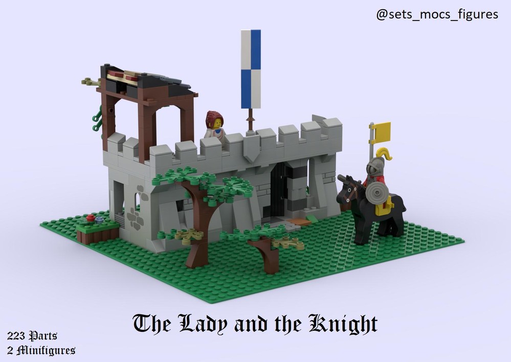 Lego The lady and the knight