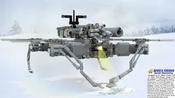 DEVIL’S FIREDOG - Flying Battle Robot