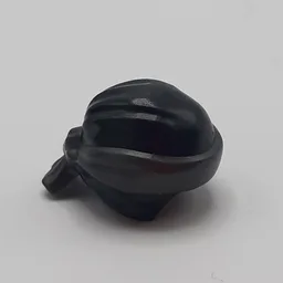 Head Wrap with Headband and Knot, Pearl Titanium Pattern / Black