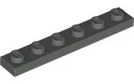 Plate 1 x 6 / Dark Gray
