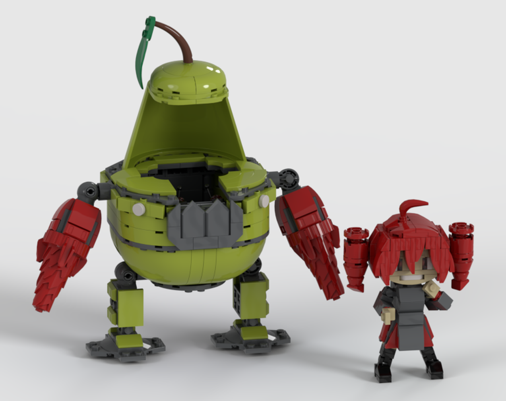 Lego Peareto Mech + Chibi Teto