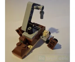 Hovercraft crane