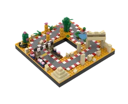 Mario Kart - Modular Desert Circuit