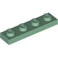 Plate 1 x 4 / Sand Green