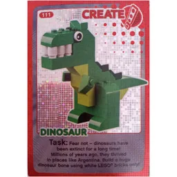 Trading Card, Create The World - Dinosaur (foil) / [No Color/Any Color]