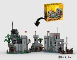 10305 : Three Fortresses and Raider Skiff (expansion pack)