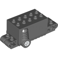 Lego Pullback Motor 9 x 4 x 2 2/3 / Dark Bluish Gray