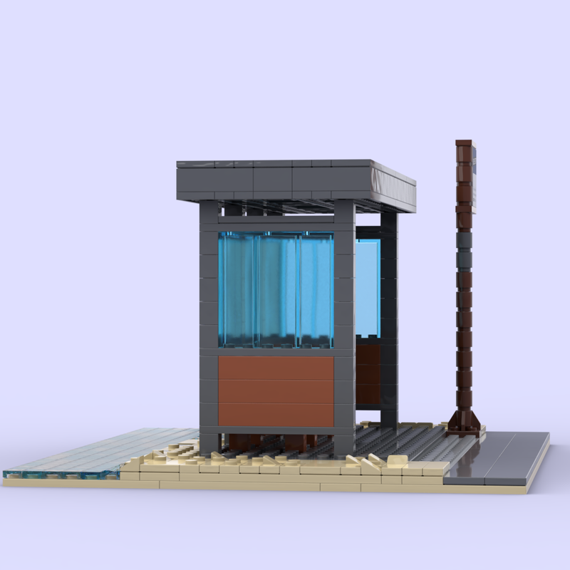 Lego Bts Bus stop