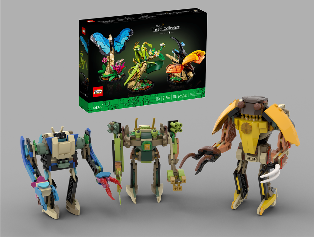 Lego Insect Collection Mech Suits