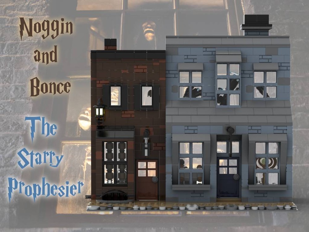 Lego Knockturn Alley: Noggin and Bonce & The Starry Prophesier