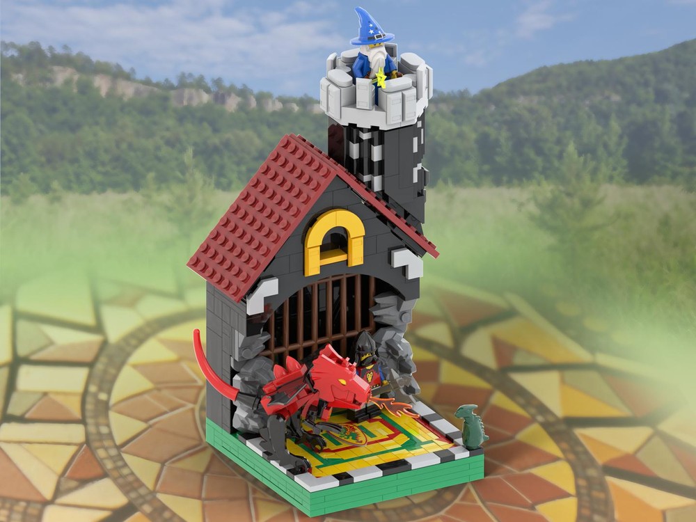 Lego Dragon Masters Display Stand