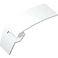 Technic Panel Car Mudguard Left / White