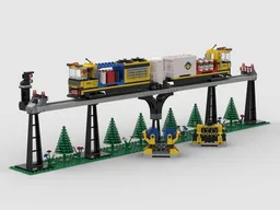 Brickticks Engine Works Cargo/Maintenance Monorail